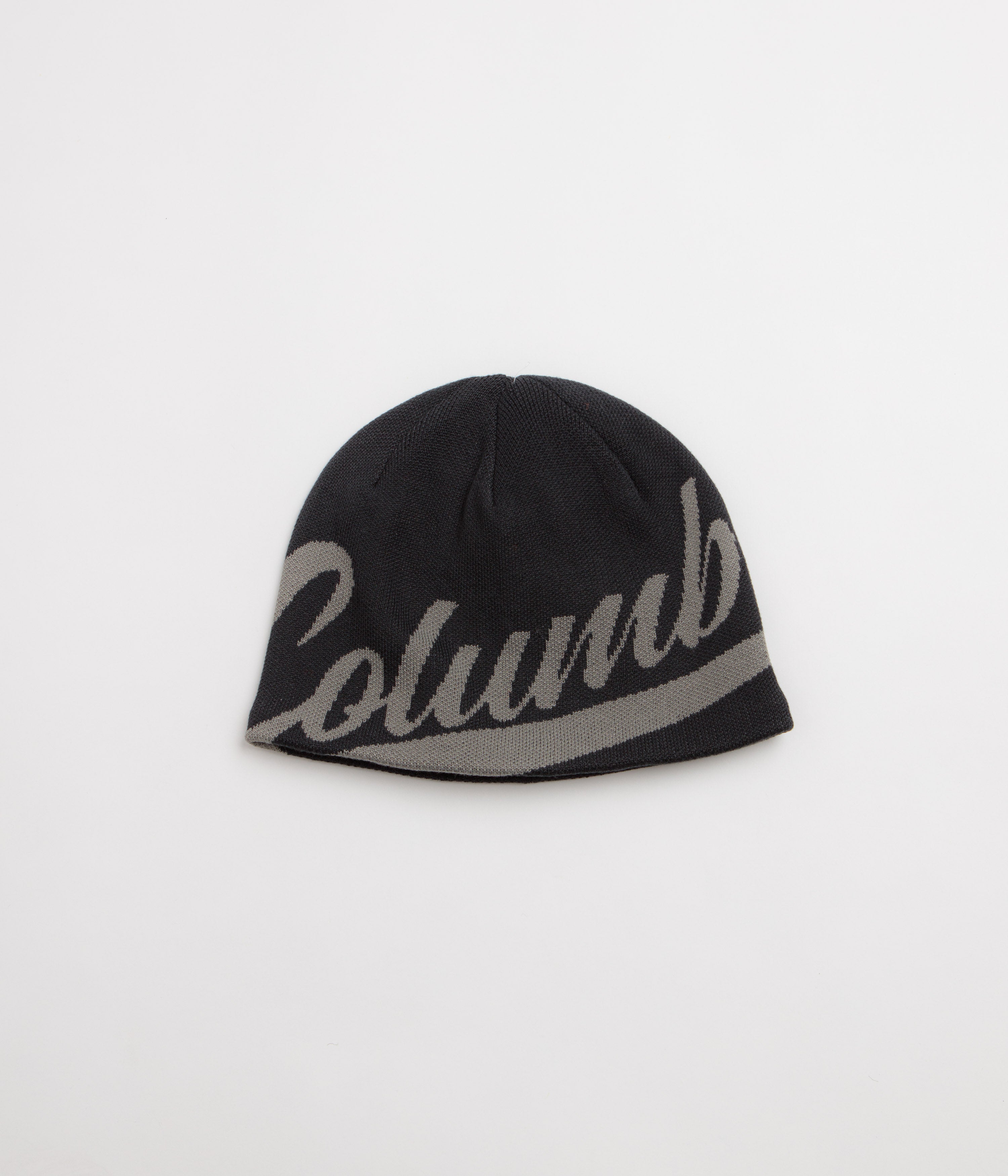 Columbia Street Tech Skull Beanie - Black / Quarry