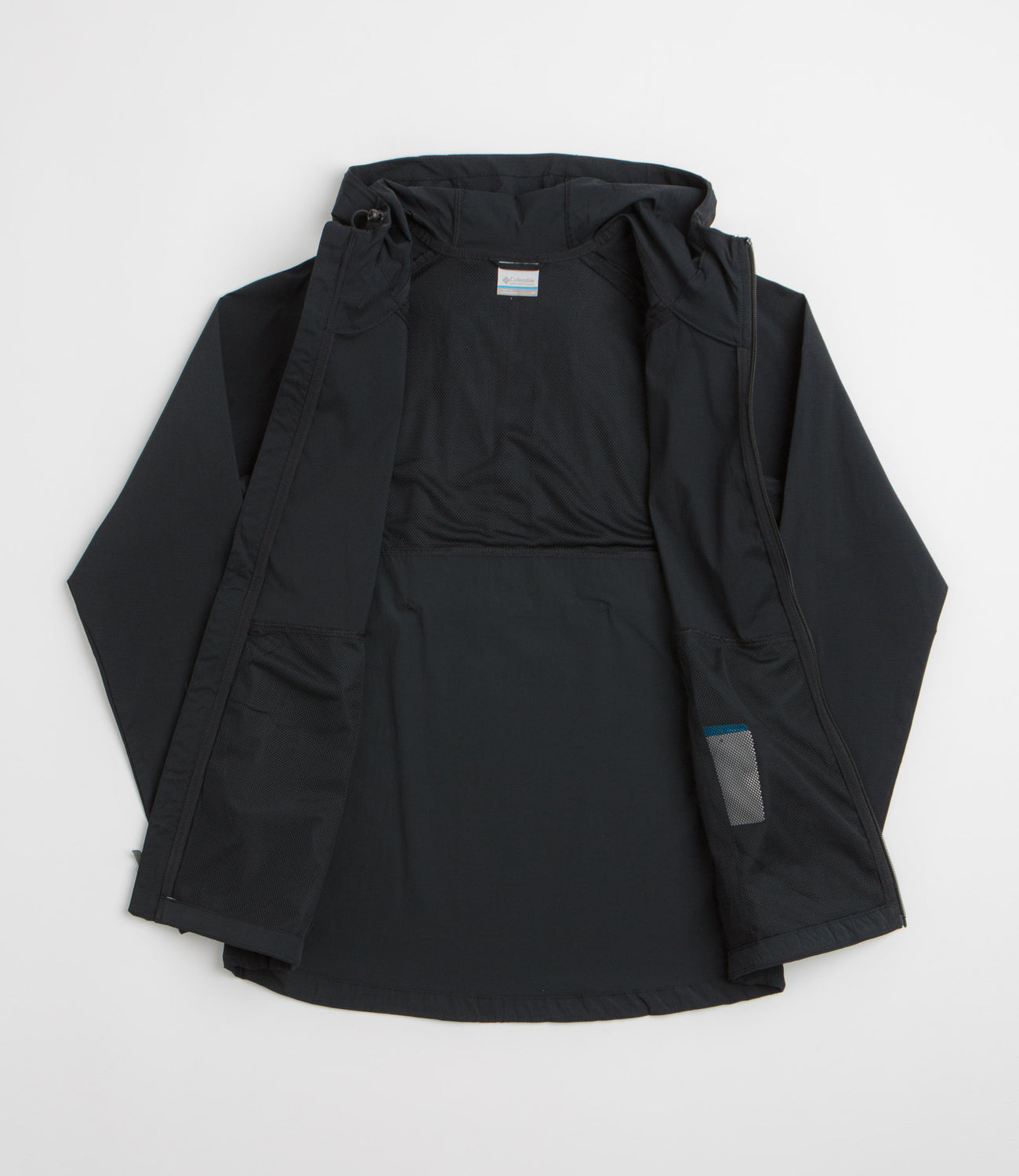 Columbia Tech II Wind Full Zip Jacket - Black | flatspot