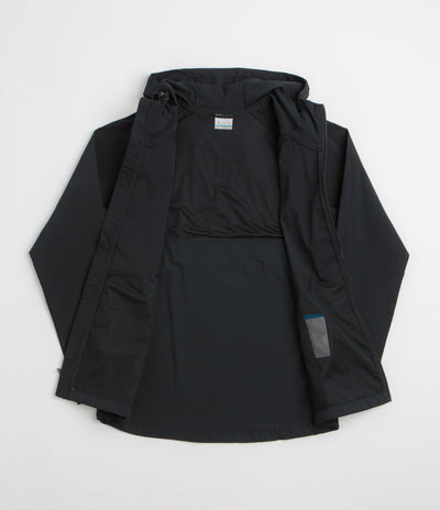 Columbia Tech II Wind Full Zip Jacket in Black