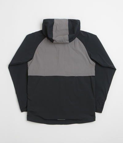 Columbia Tech II Wind Full Zip Jacket - Black / Columbia Grey