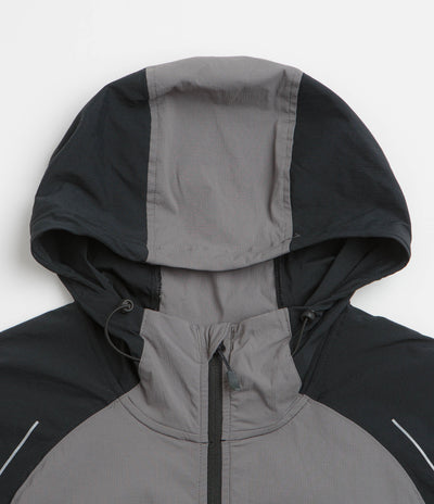 Columbia Tech II Wind Full Zip Jacket - Black / Columbia Grey