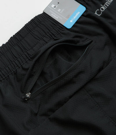 Columbia Three Pitch 5" Shorts - Black / Columbia Grey