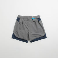 Columbia Three Pitch 5" Shorts - City Grey / Collegiate Navy thumbnail