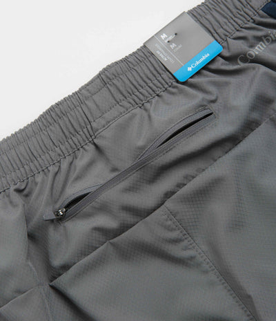 Columbia Three Pitch 5" Shorts - City Grey / Collegiate Navy