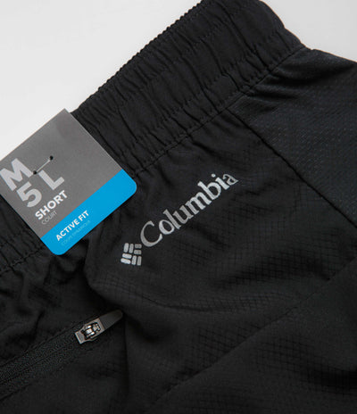 Columbia Three Pitch 5" Shorts - Black