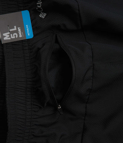 Columbia Three Pitch 5" Shorts - Black