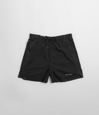 Columbia Three Pitch 5" Shorts in Black
