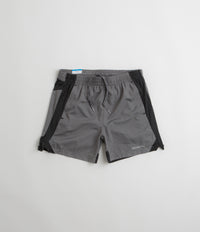 Columbia Three Pitch 5" Shorts in City Grey and Black