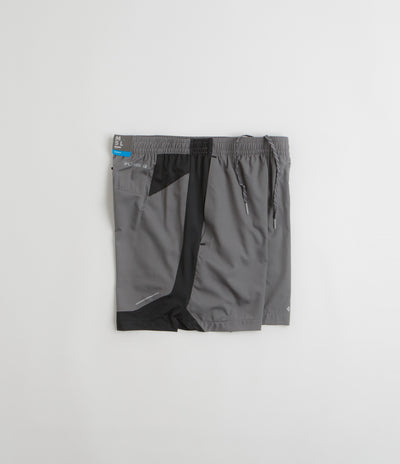 Columbia Three Pitch 5" Shorts - City Grey / Black