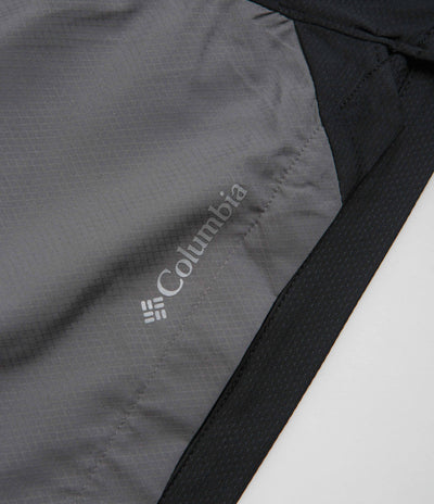 Columbia Three Pitch 5" Shorts - City Grey / Black