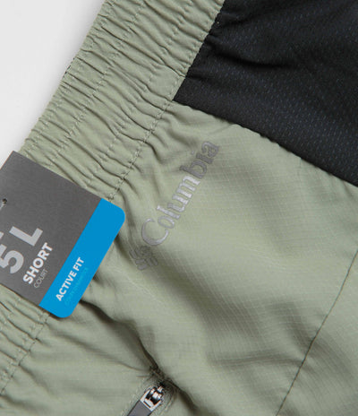 Columbia Three Pitch 5" Shorts - Safari / Black