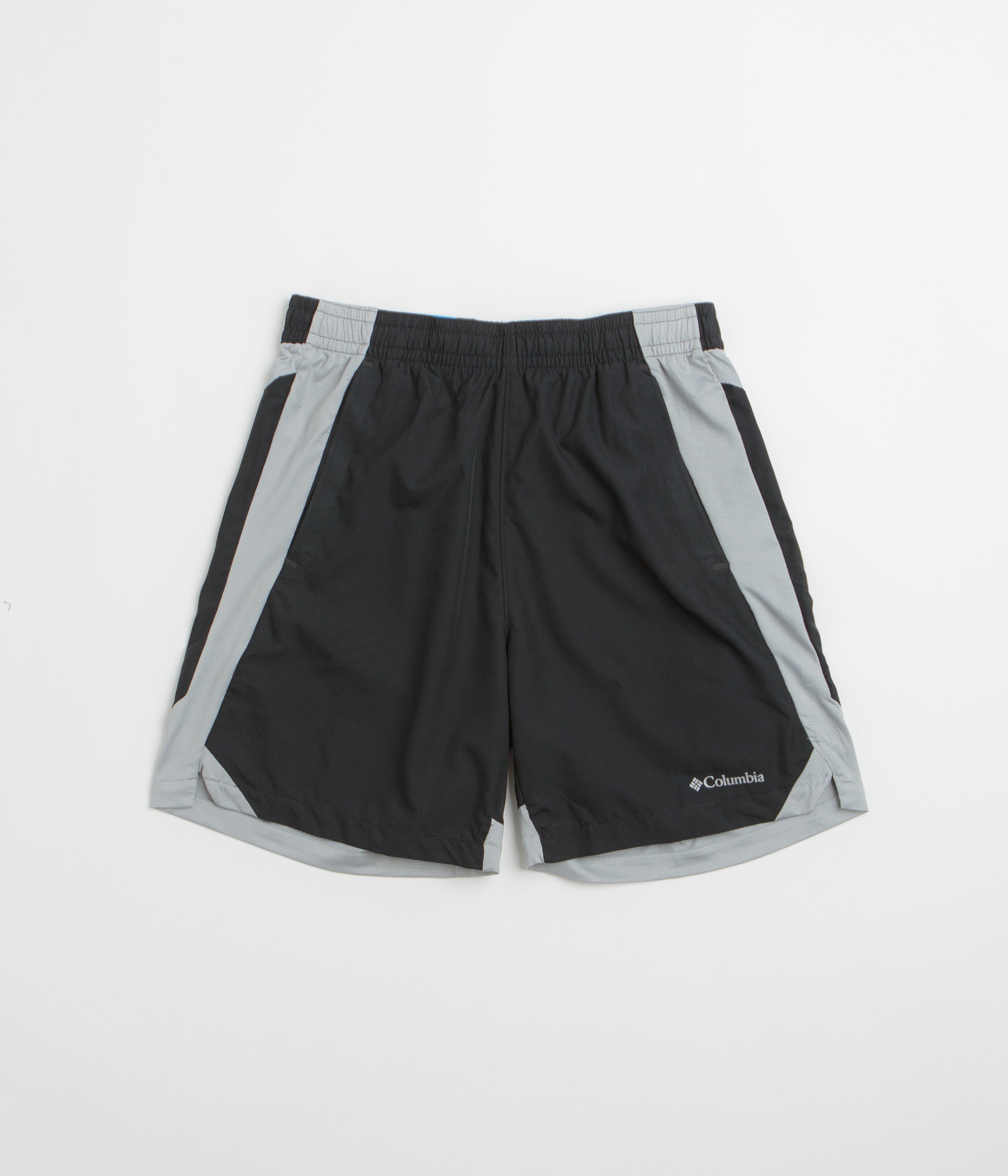Columbia Three Pitch 7" Shorts - Black / Columbia Grey