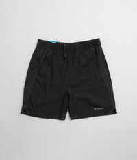 Columbia Three Pitch 7" Shorts in Black