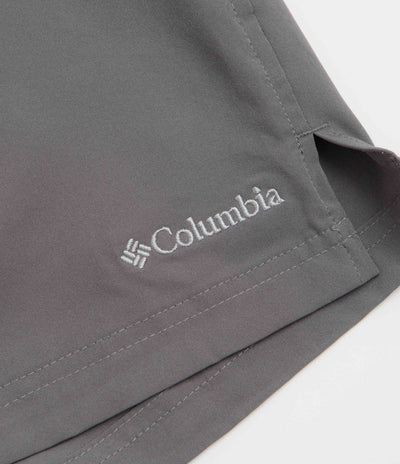 Columbia Vital Valley Shorts in City Grey and Black