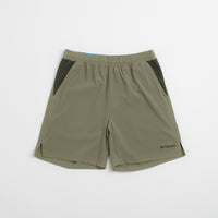 Columbia Vital Valley Shorts in Stone Green and Greenscape thumbnail