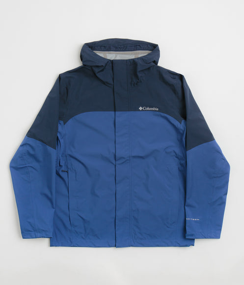 Columbia Wahkeena Falls 3L Shell Jacket - Mountain Blue / Collegiate Navy