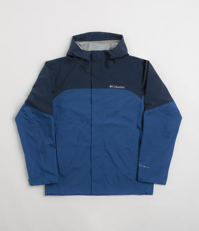 Columbia Wahkeena Falls 3L Shell Jacket in Mountain Blue and Collegiate Navy