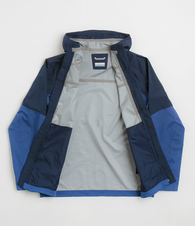 Columbia Wahkeena Falls 3L Shell Jacket - Mountain Blue / Collegiate Navy