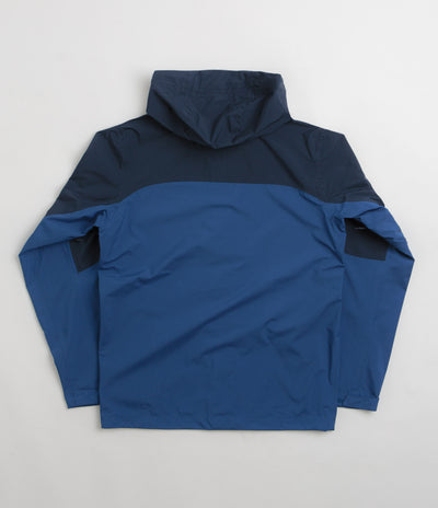 Columbia Wahkeena Falls 3L Shell Jacket in Mountain Blue and Collegiate Navy