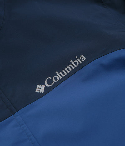 Columbia Wahkeena Falls 3L Shell Jacket - Mountain Blue / Collegiate Navy