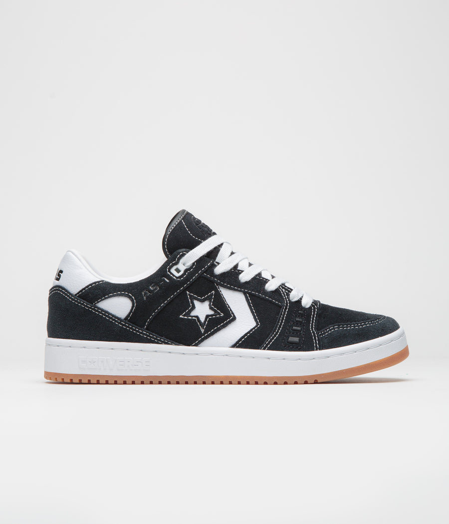Converse AS-1 Pro Ox Shoes in Black and White / Gum