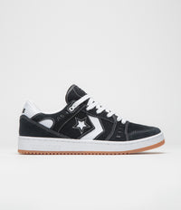 Converse AS-1 Pro Ox Shoes in Black and White / Gum