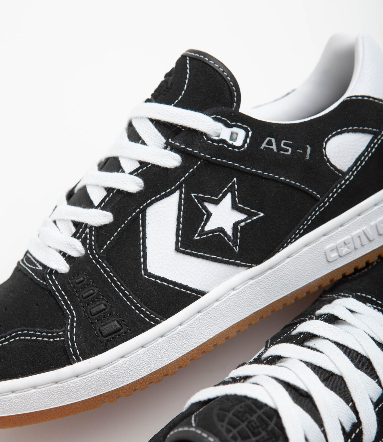 Converse AS-1 Pro Ox Shoes - Black / White / Gum | Flatspot
