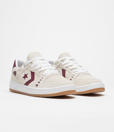 Converse AS-1 Pro Ox Shoes - Egret / Dark Burgundy / Gum