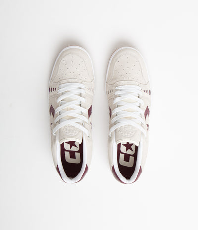 Converse AS-1 Pro Ox Shoes - Egret / Dark Burgundy / Gum
