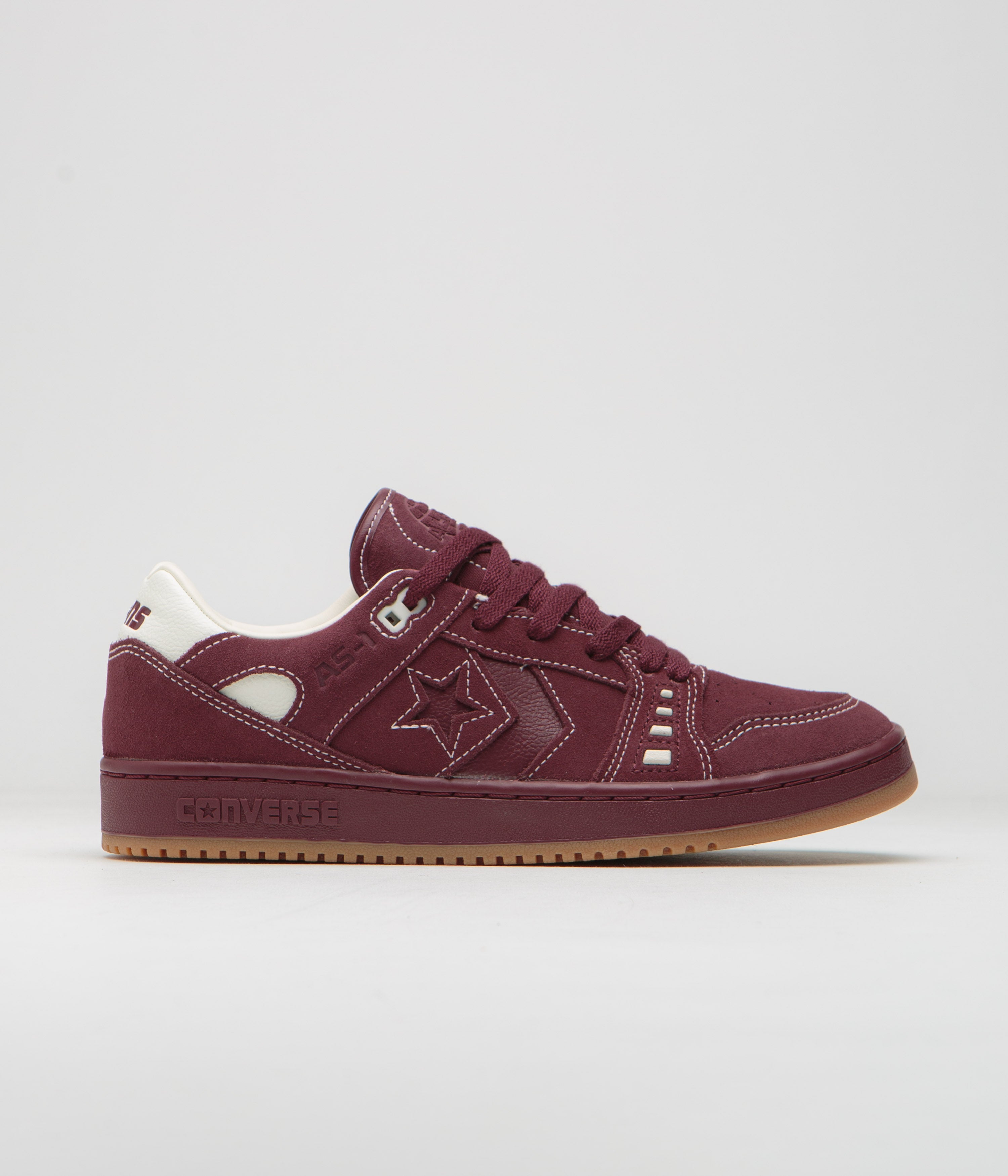 Converse AS-1 Pro Shoes - Dark Burgundy / Egret / Gum | Flatspot