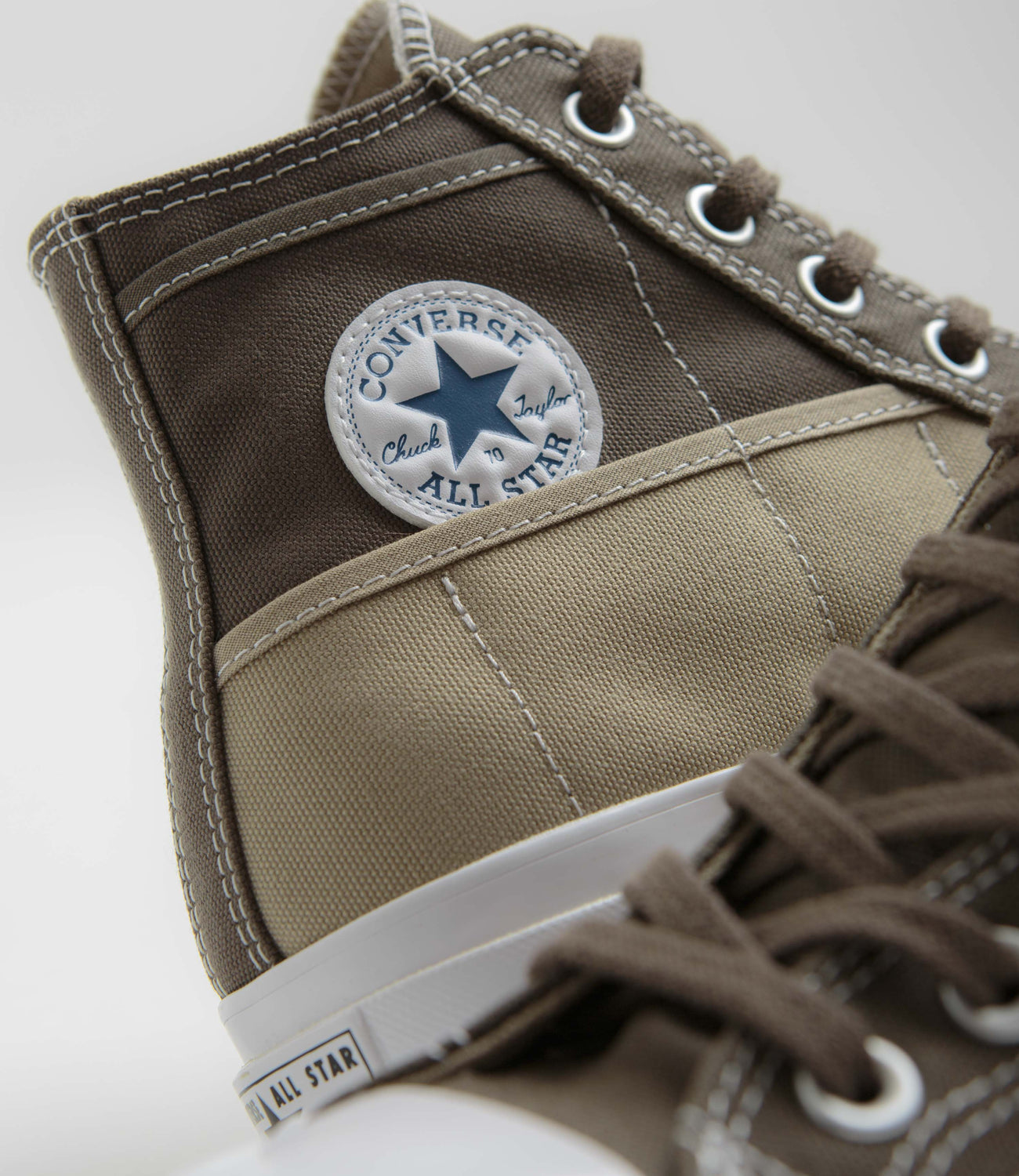 Converse Chuck 70 Hi Durable Neutrals Shoes Truffle Vintage Cargo Flatspot