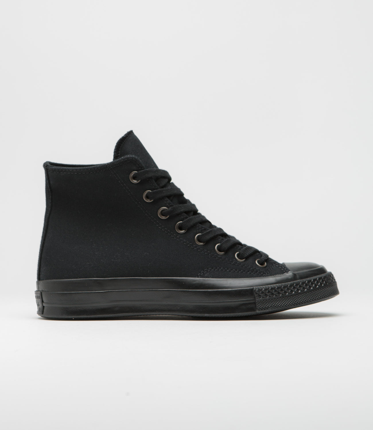 Black on black converse shoes Clearance