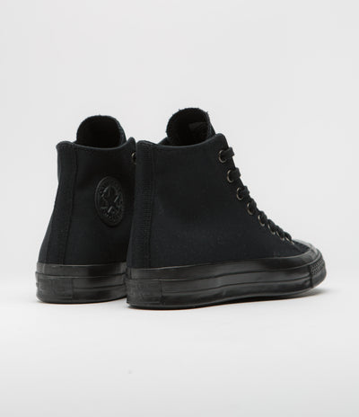 Converse Chuck 70 Hi Shoes - Black / Almost Black / Black