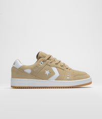 Converse Cons AS-1 Pro Suede Shoes in Nomad Khaki and White / Gum
