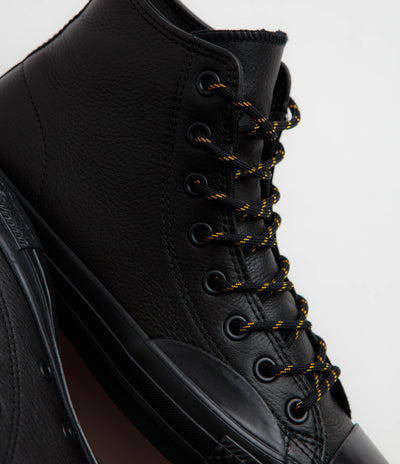 Converse Cons CTAS Pro Hi Shoes - Black / Yellow / Total Eclipse