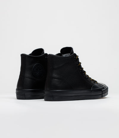 Converse Cons CTAS Pro Hi Shoes - Black / Yellow / Total Eclipse