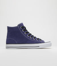 Converse Cons CTAS Pro Suede Shoes in Fresh Blueberry and Black / White