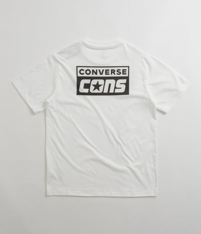 Converse Cons Graphic T-Shirt in White and Black