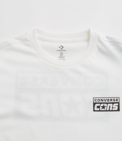 Converse Cons Graphic T-Shirt - White / Black