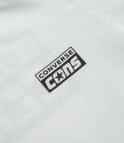 Converse Cons Graphic T-Shirt in White and Black