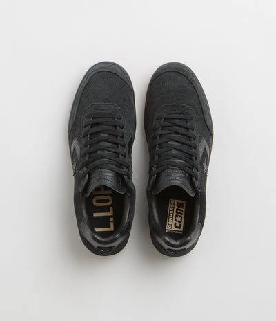 Converse Cons Louie Lopez Pro 2 Shoes - Black / Black / Gum