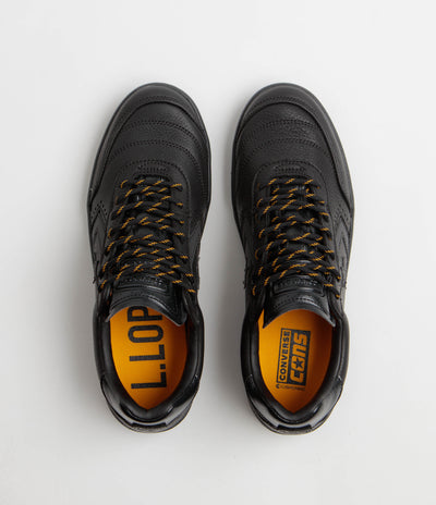 Converse Cons Louie Lopez Pro 2 Shoes - Black / Black / Yellow