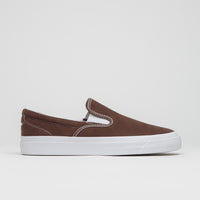 Converse Cons One Star CC Slip Pro Shoes - Totally Fudged / White / Gum thumbnail