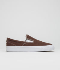 Converse Cons One Star CC Slip Pro Shoes in Totally Fudged and White / Gum