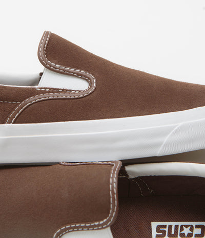 Converse Cons One Star CC Slip Pro Shoes - Totally Fudged / White / Gum