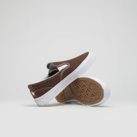 Converse Cons One Star CC Slip Pro Shoes - Totally Fudged / White / Gum thumbnail
