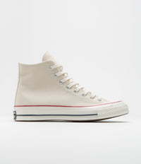 Converse CTAS 70's Hi Shoes in Parchment and Garnet / Egret