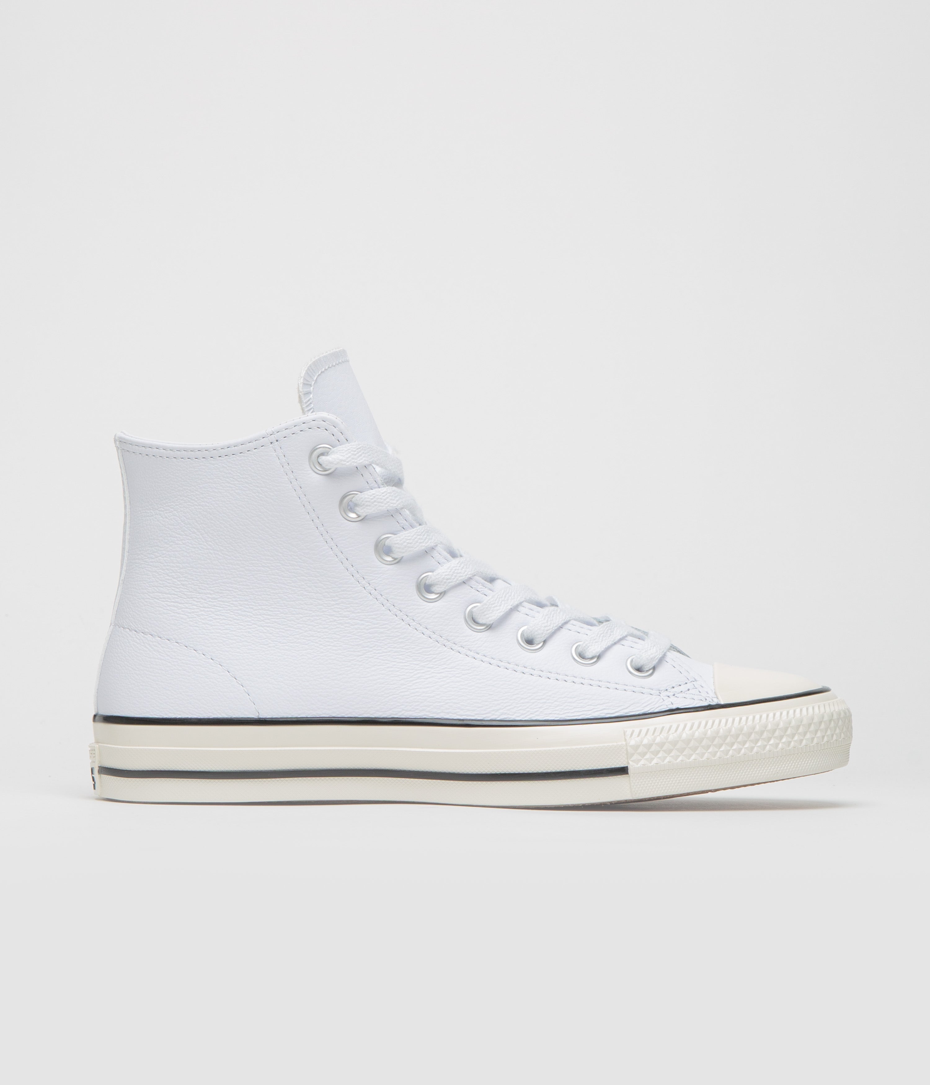 Converse CTAS Pro Hi Shoes in White and Gold / Egret