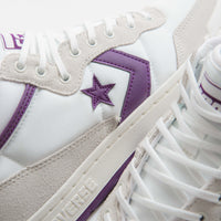 Converse Fastbreak Mid Shoes - White / Vaporous Grey / Purple thumbnail