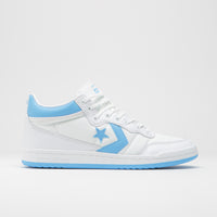 Converse Fastbreak Pro Mid Shoes White Light Blue White